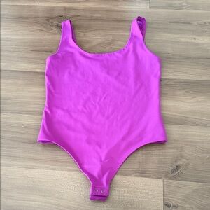 Express Body Contour Fuchsia Bodysuit